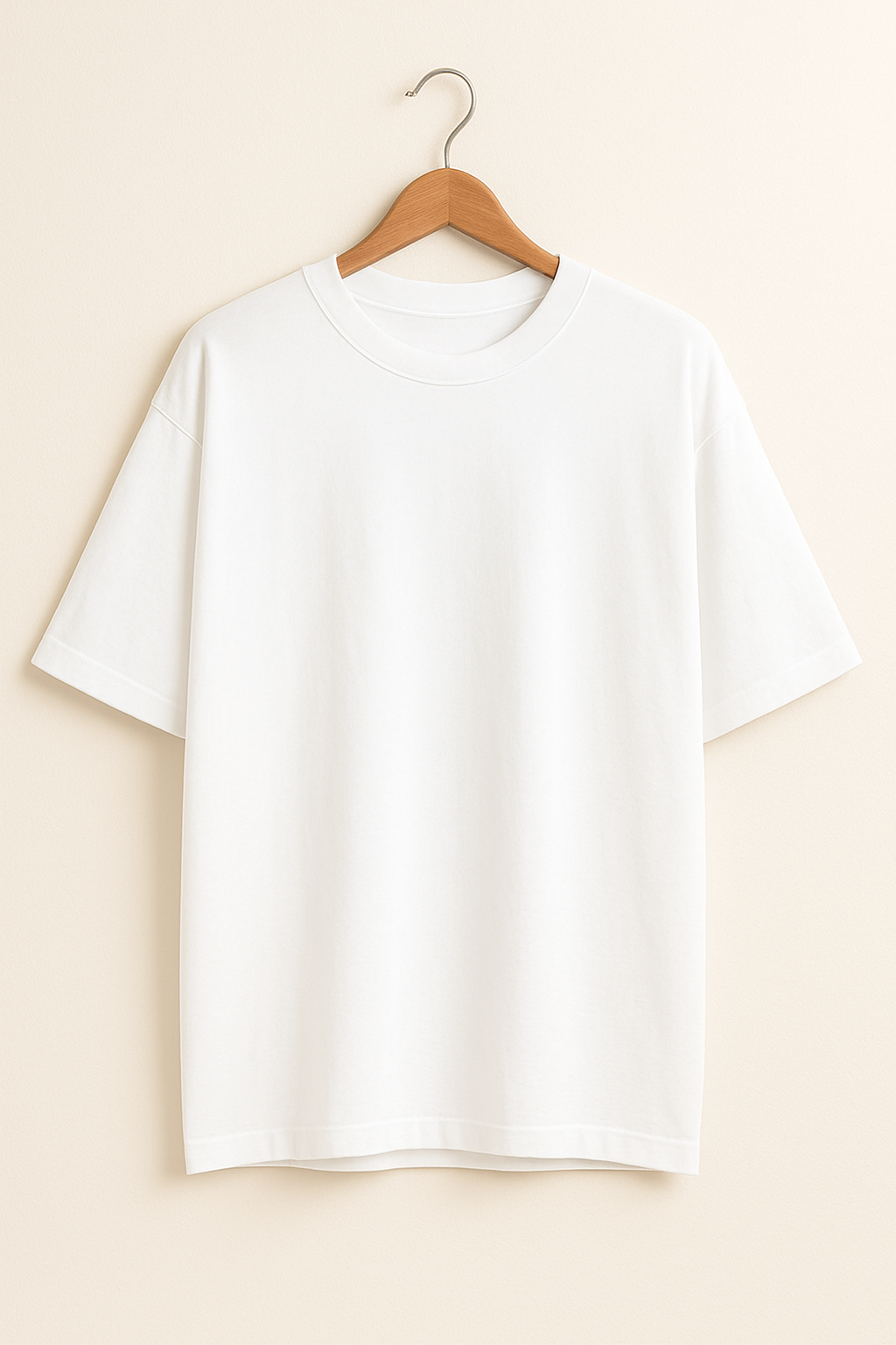 Men's Solid Oversized T-shirt